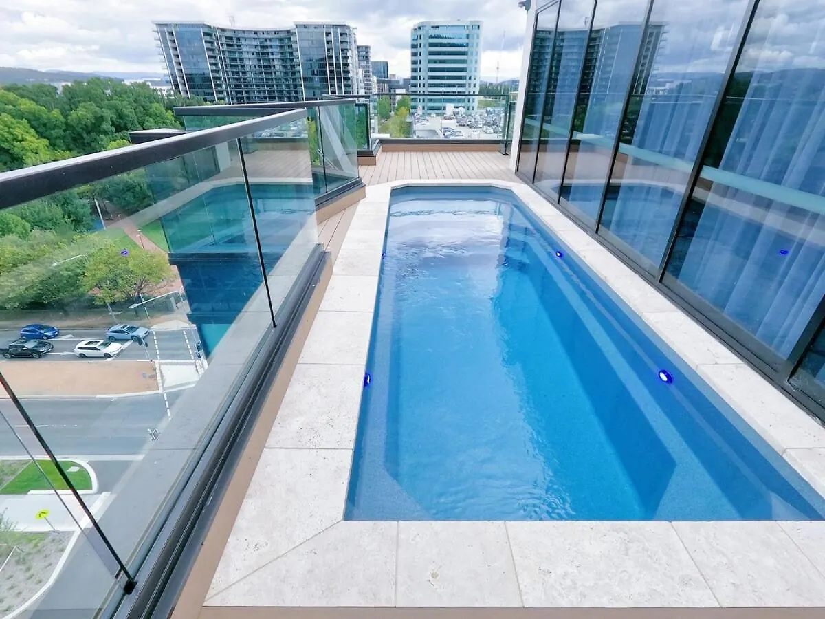 Heart Of Cbd Stylish 2Br Apt-Quiet-Pool-View-Bbq Canberra